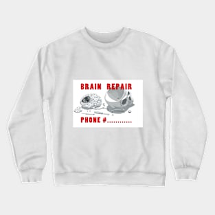 brain Crewneck Sweatshirt